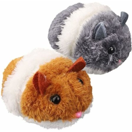 Killinger legetøj, 2 stk kattelegetøj, kæledyr legetøj, automatisk kat muselegetøj, interaktivt kattekillingespil, kæledyr legetøj, kattemus, selvspil