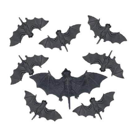 Kunstig Faske Flagermus Halloween Fest Dekor Barn Favør Skrekk Hus Vegg Dekor Skremmende Scene