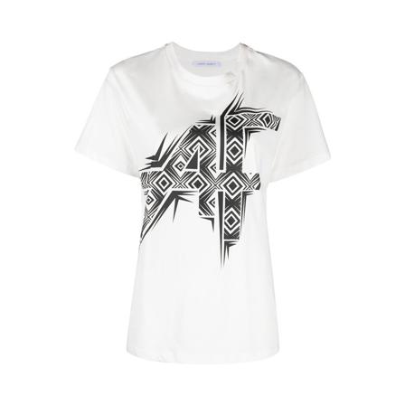 Alberta Ferretti T-Shirts vit, Dam, Dam, Storlek: S