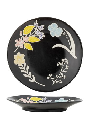 Amberly Serving Tray Black Bloomingville