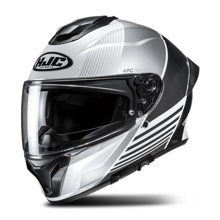 Kask Integralny HJC C71 Morix Złamany Biały/Szary L