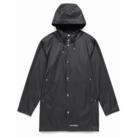 Stutterheim Stockholm Lightweight Raincoat Unisex Unisex rain jackets Black M