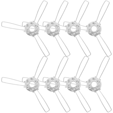 20 stk. Lampeskærm Fjederadapter Clips Pendel Lampe Skærm DIY Fjederklemmer