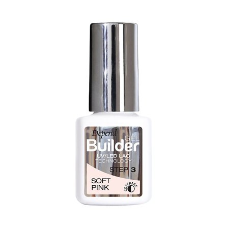 Depend Gel Builder Soft Pink Soft Pink 5 ml, Makeup, Gelénegle, Gel Neglelak