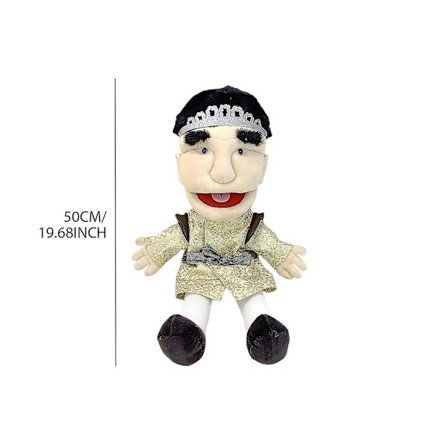 Rocker Jeffy plys hånddukke joke dukke legetøj stil 3