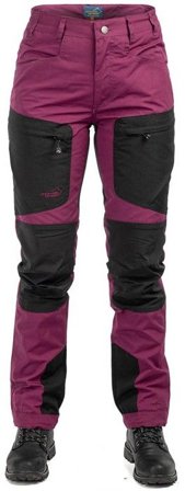 Arrak Outdoor Arrak Active Stretch -ulkoiluhousut naisille, violetti/musta - Arrak Outdoor