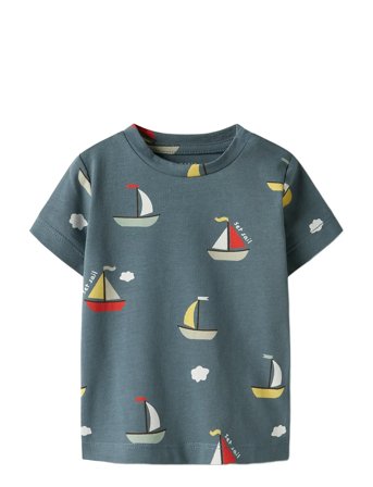 Nbmvroels Ss Top Box Blue Name It