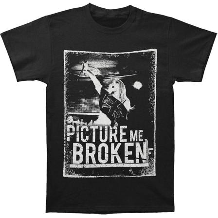 Picture Me Broken Front Woman T-shirt S