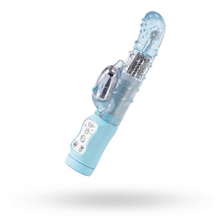MINI DOLPHIN - LIGHT BLUE - Inspireras av sexleksaker från vuxen.se - Presenter, julklappar, dildos, knipkulor, vibratorer & massagestavar.