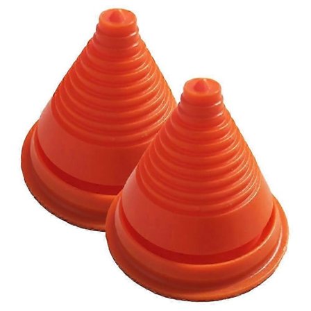 Yleiskäyttöiset terän tasapainottimet ruohonleikkurin terien tasapainottamiseen teroituksen jälkeen. Yhteensopiva ruohonleikkurin terien kanssa