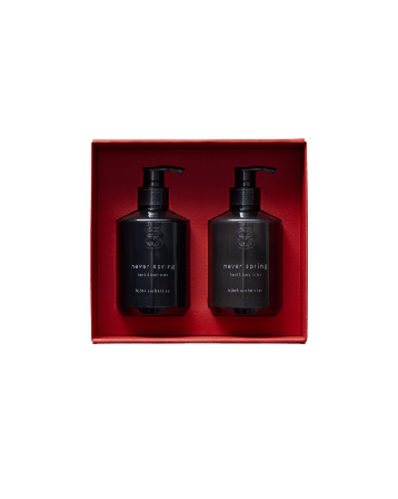 Björk & Berries Never Spring Hand Body Care Duo Presentaskar set Unisex 400 ml x 2