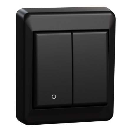 Elko EKO40034 RS Strömbrytare svart, Strömbrytare & vägguttag