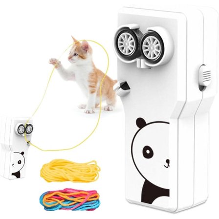 2024 Ny Loop Lasso Glow in The Dark, String Shooter Launcher Återanvändbar kreativ propeller för barn Blå