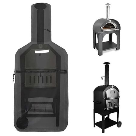 Pizza Ugnsöverdrag Lätt Vikt Vattentätt Skydd 210d Oxford Material Skyddande Överdrag För Utomhus