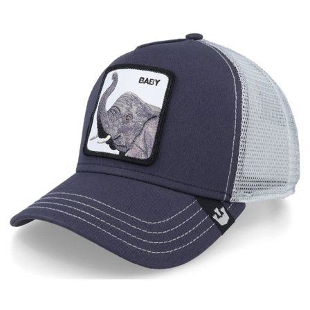 Goorin Bros. - Blå trucker Keps - Big Baby Navy Trucker @ Hatstore
