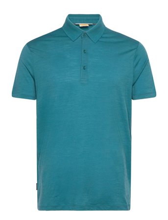 Icebreaker M Mer 150 Tech Lite Iii Ss Polo - Blue - XL