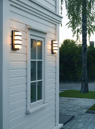 Boden 860 utelampe - sort/opal