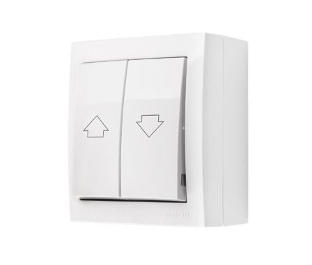 Simon Bryter Markise IP44 påvegg 10A skru X4