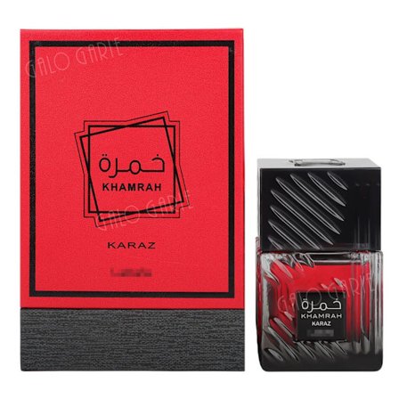 Lattafa KARAZ Black and Red Gaveæske Parfume 100ml Unisex Duft