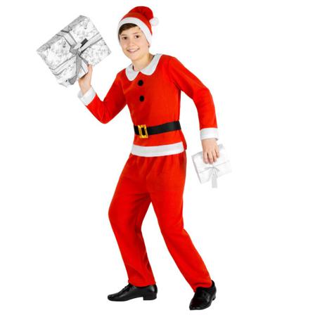 Tectake Maskeraddräkt Liten Jultomte Red 116 (5-7y)