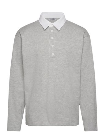 Weekday Rugby Shirt - Grey - M