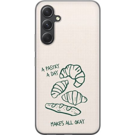 Kompatibelt Mobildeksel til Samsung Galaxy S24 FE En bolle om dagen gjør livet litt enklere.