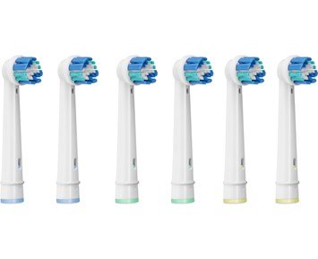 PureSense-PSTH450-6-pakning med tannbørstehoder til Oral-B-Oral care-Elektriske tannbørster