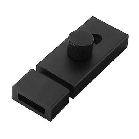 Punch-fri Dörrbultar Spärrlås Aluminium Zink Zinklegering Skjutdörrsbult Lås Trädgårdsgrind Skjul [DB]