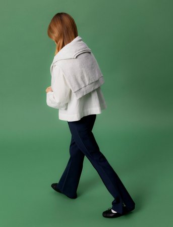 name it Nkfleandre Flare Pant - Black - 140