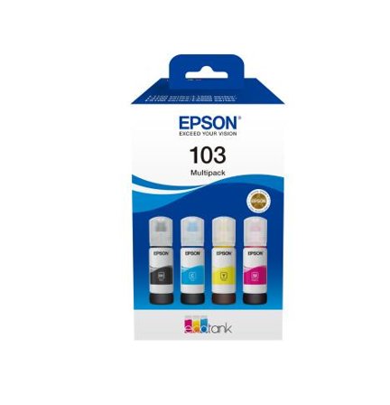 Epson 103 Multipack - 4-pack - svart, gul, cyan, magenta - original - blekkrefill