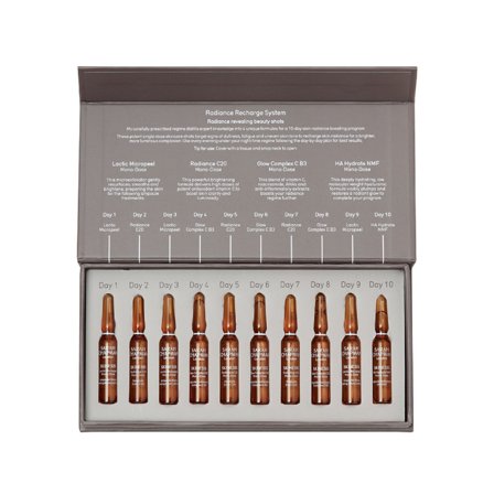Sarah Chapman Serums & Boosters Skinesis Radiance Recharge System 10x1ml - Fiale viso illuminanti