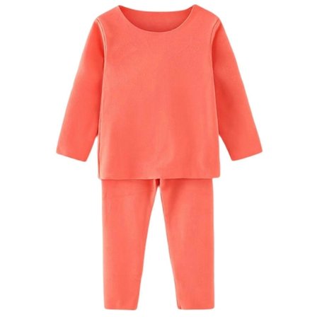 Termounderställ för Barn Vinter Sömlöst Långärmad Tröja Mjuka Flexibla Byxor Bekväma Barn Höst Vinter