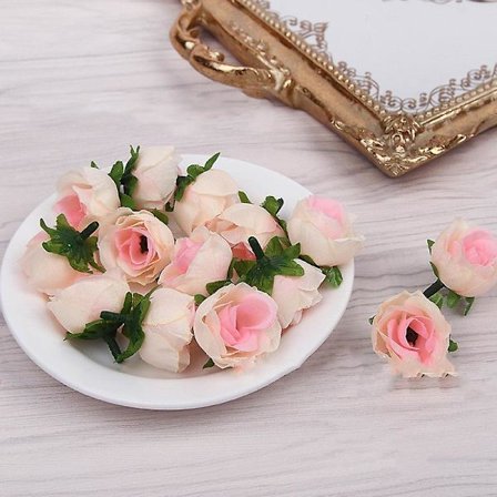 50 stk Kunstige Blomsterhoder Kunstige Blomster Simulering Kunstige Blomster Dekorasjon