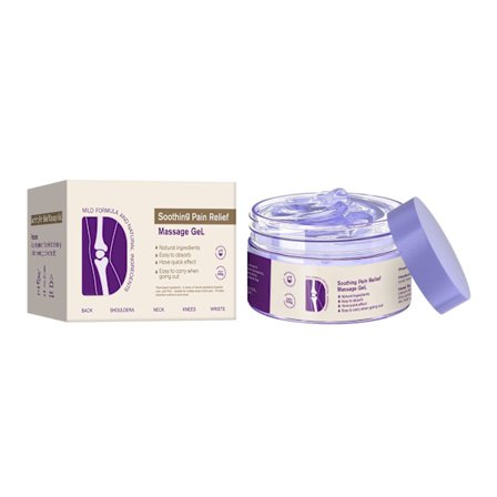3 stk. Ledsmertelindrende Gel Lilla Gel til Ledaktiviteter i Hele Kroppen, Lindrende Knæ, Lænd, Nakke, Hænder og Fødder