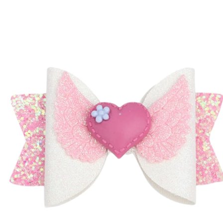 Glitterhårklämmor Alla hjärtans dag Kärlekshjärta Paljetter Bågar Hårnålar Barn Flickor Fest Hårtillbehör för Alla hjärtans dag Födelsedag Semester