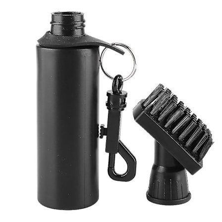 Professionel Golfkølle Rengøringsbørste Vanddispenser Rengøringsmiddel Sort