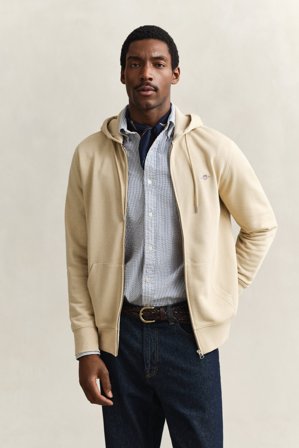 GANT Herren Sweatjacke (L) Beige