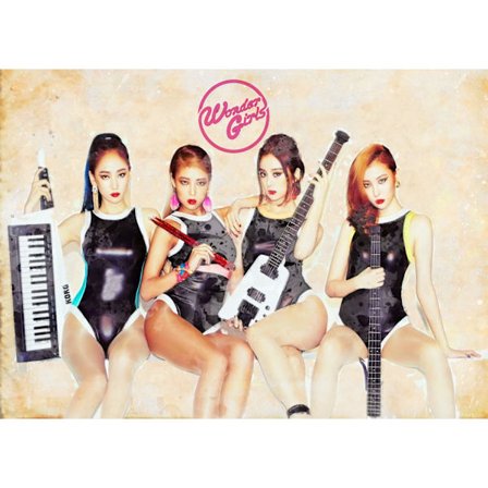 A3 Print - K Pop - Wonder Girls