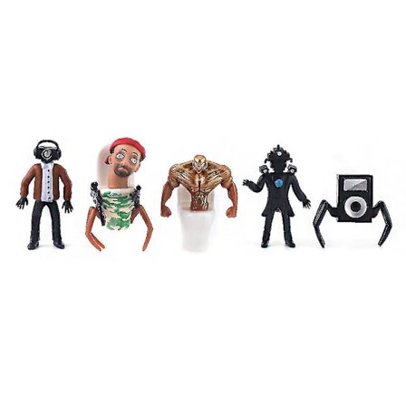 Skibidi Toalett Man Kamera Figur Tv Man Högtalare Modell Kameraman Actionfigurer Julgåva Db