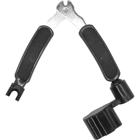 Kitara-kielikieppi, 3-in-1 monitoiminen kitara työkalu, kielikatkaisijakitaran kielipihdit kitara sillan pihdit Instrum