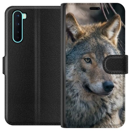 Kompatibelt Lommeboketui til OnePlus Nord Ulv