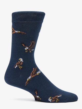 John Henric Men's Dark Blue Socks Brugg Size Onesize