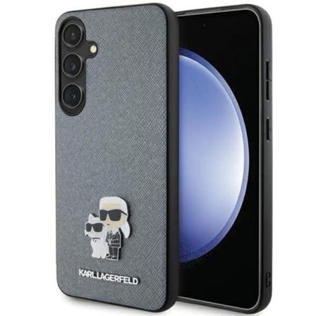 Karl Lagerfeld Galaxy S24 Mobiilikuori Saffiano Metal Pin