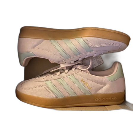 Adidas Gazelle Indoor W i ljusbeige mocka