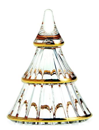 Fairytales Juletræ Lille Med Guld Home Decoration Christmas Decoration Christmas Accessories Multi/patterned Holmegaard