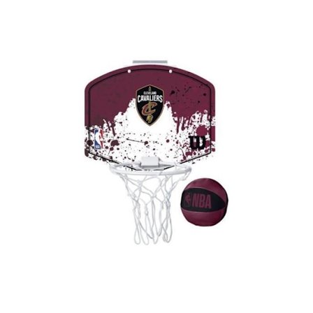 NBA Cleveland Cavaliers Mini Basket - vinröd - TU