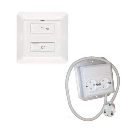 Rutab 1340234 Komfyrvakt 16 A, schuko-uttak, Alarm & sikkerhet