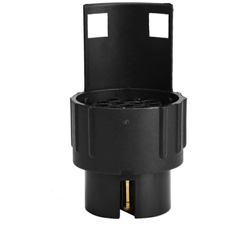 12V 7-polig till 13-polig N&S släpvagnskontakt Adapter Släpvagn Husvagnskontakt C