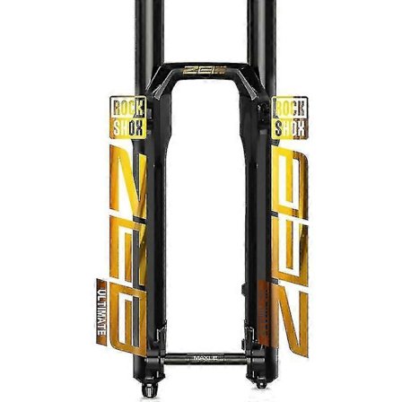 Otwoo Readu 2021 Rockshox Zeb Ultimate -maastopyörän etuhaarukan tarrat, polkupyörän etuhaarukan tarrat B