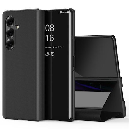 SKALO Samsung Z Fold7 Clear View Flip Cover - Sort